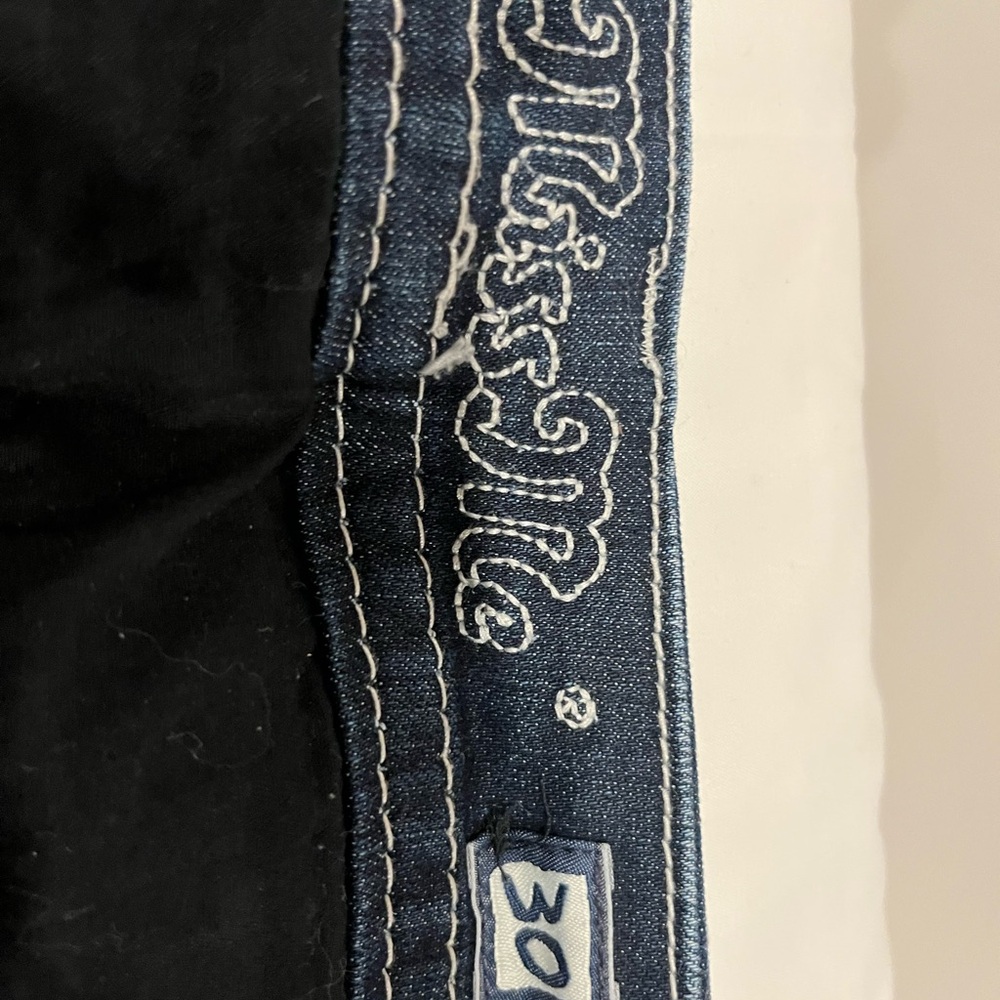 Miss Me Women's Deep Blue jeans - Picture 7 of 9